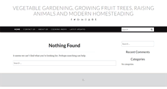 Desktop Screenshot of mysuburbanhomestead.com