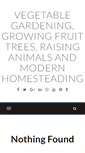 Mobile Screenshot of mysuburbanhomestead.com